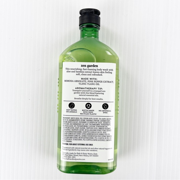 Bath & Body Works | Bath & Body | Bath Body Works Aromatherapy Zen Garden Body Wash Foam Bath Fl ...